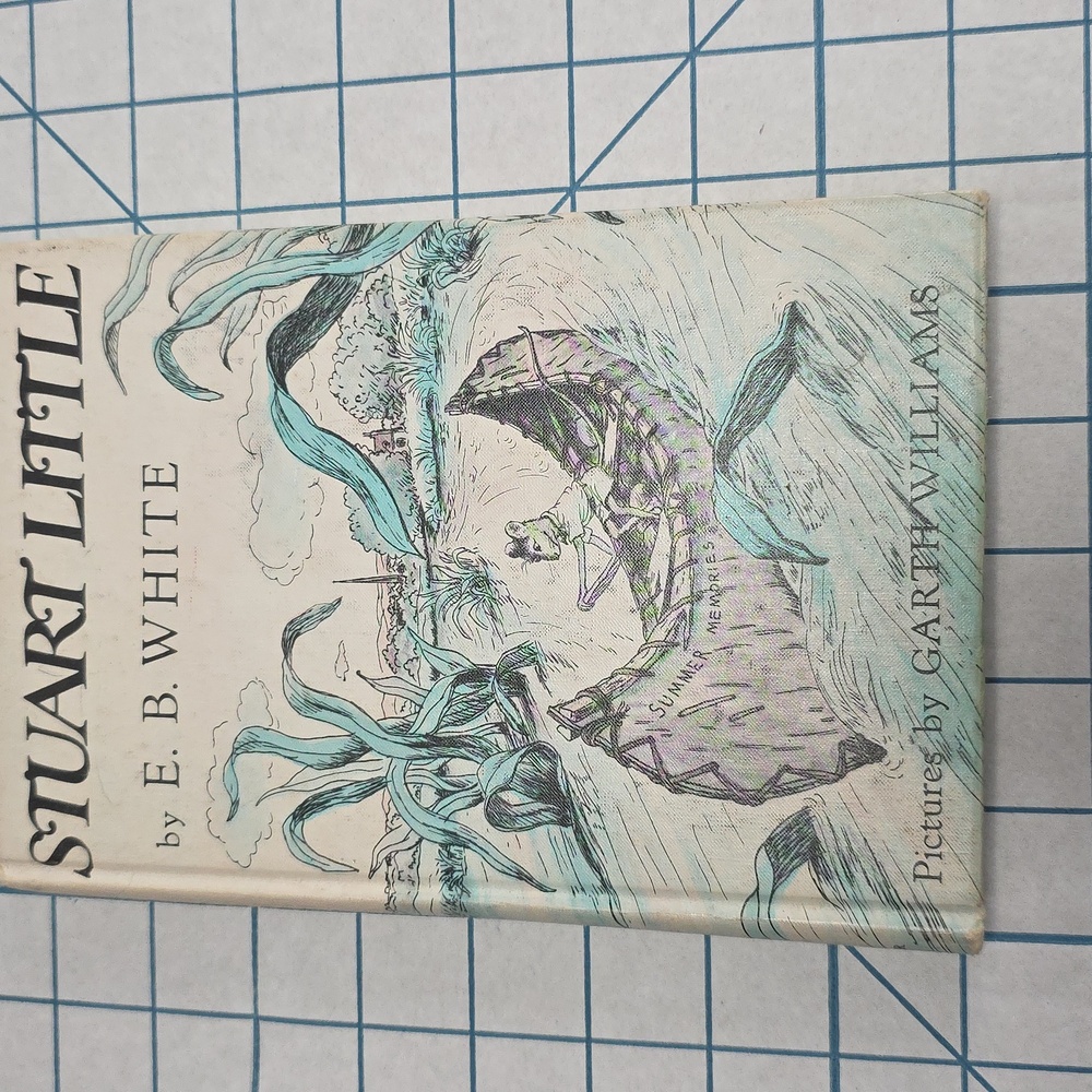 STUART‎ LITTLE By E.B. White First Edition Early Printing Hardcover DJ 1945